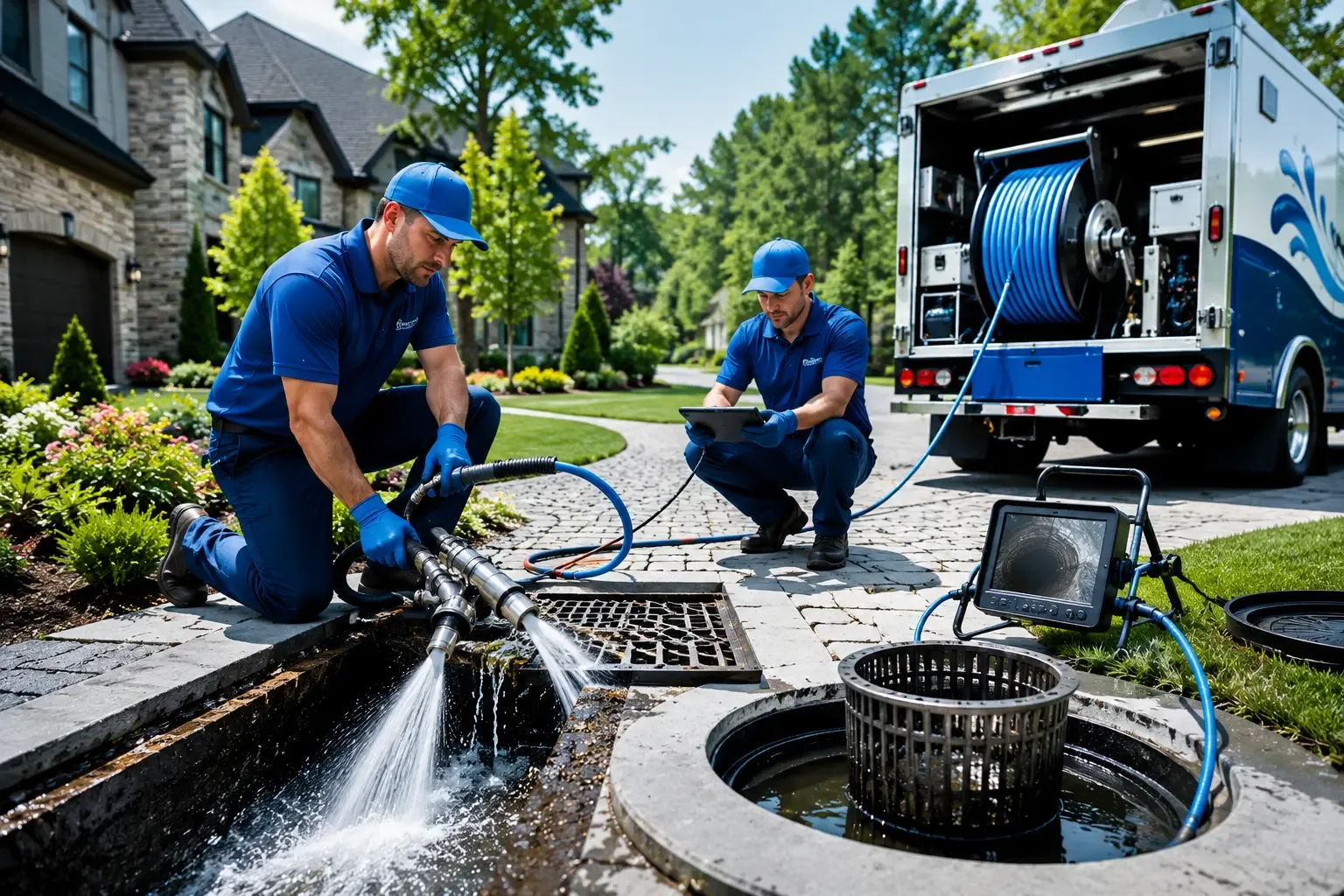 Local outdoor drain cleaning professionals in Saint Clair, MI